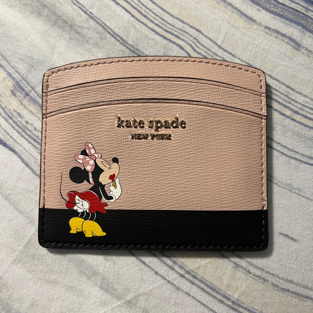 Kate Spade x Disney Minnie Mouse Card Wallet